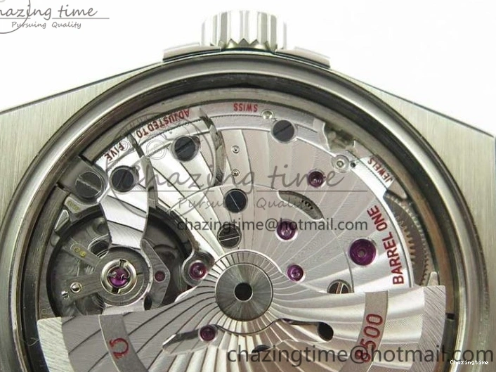 0119 SunProtective Constellation 38mm SS VSF 1:1 Best Edition Blue Textured Dial on SS Bracelet A8500 Super Clone 7917